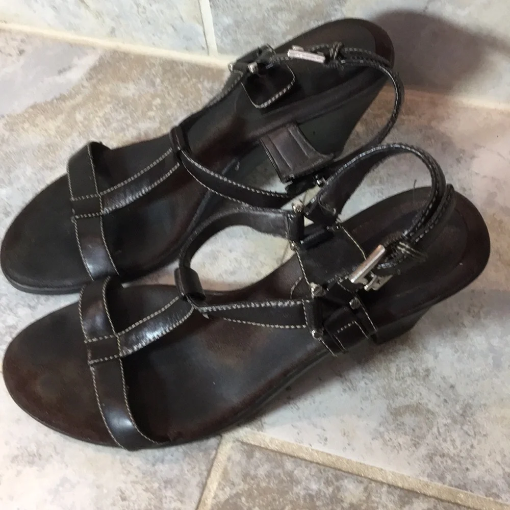 George Sandals Size 8.5 - Picture 2 of 4
